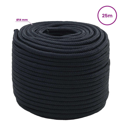 Multifunktionelt universaltov 14 mm 25 m Kongelig blå Polyester