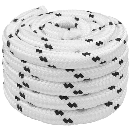 Multifunktionelt universaltov 25 mm 25 m Hvid Polyester