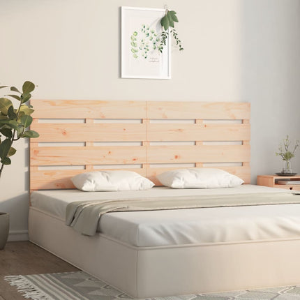 sengegærde 120x3x80 cm massivt fyrretræ