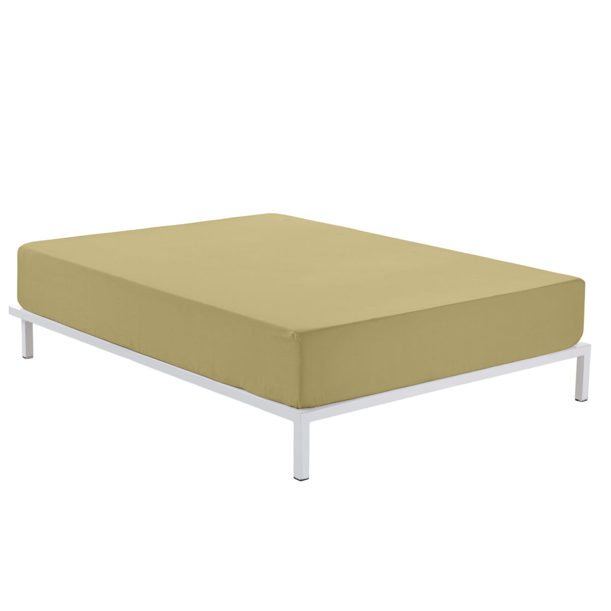 bundplastik Alexandra House Living Lys brun 150 x 190/200 cm billede