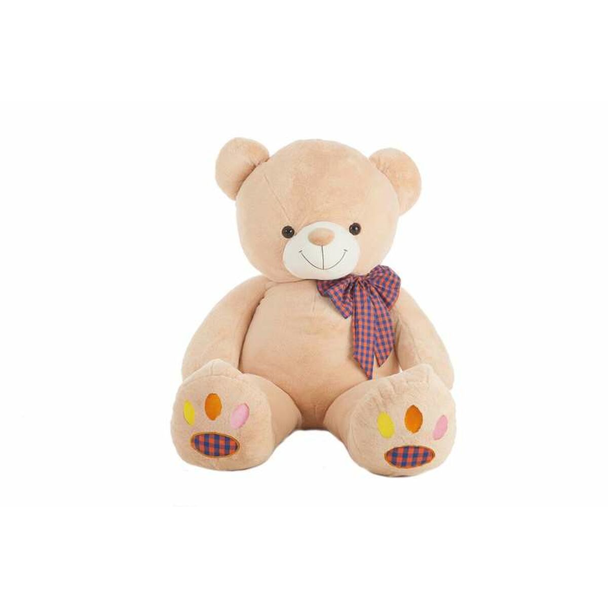Bjørnebamse Colors Beige 70 cm billede