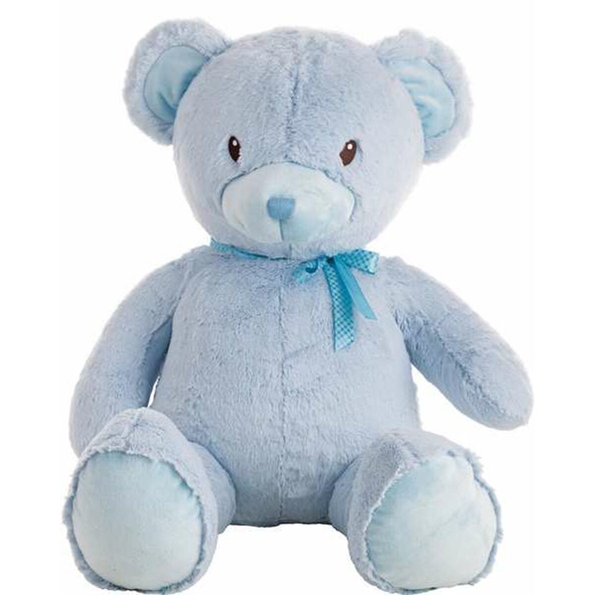 Bjørnebamse Blå 90 cm billede