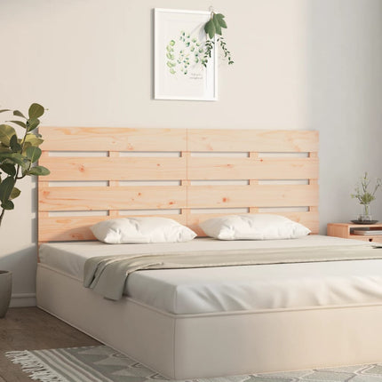 sengegærde 160x3x80 cm massivt fyrretræ