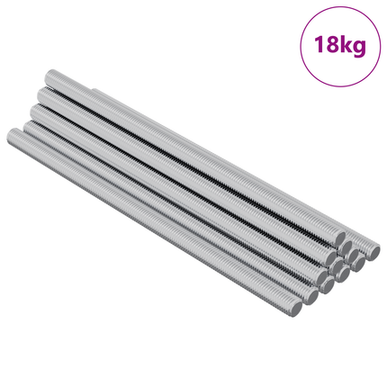 Gevind Stang 900 pcs Sølv Stål