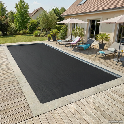 Solbadekar Dække Tung Kvalitet 800 x 400 cm 200 μm Firkantet PE