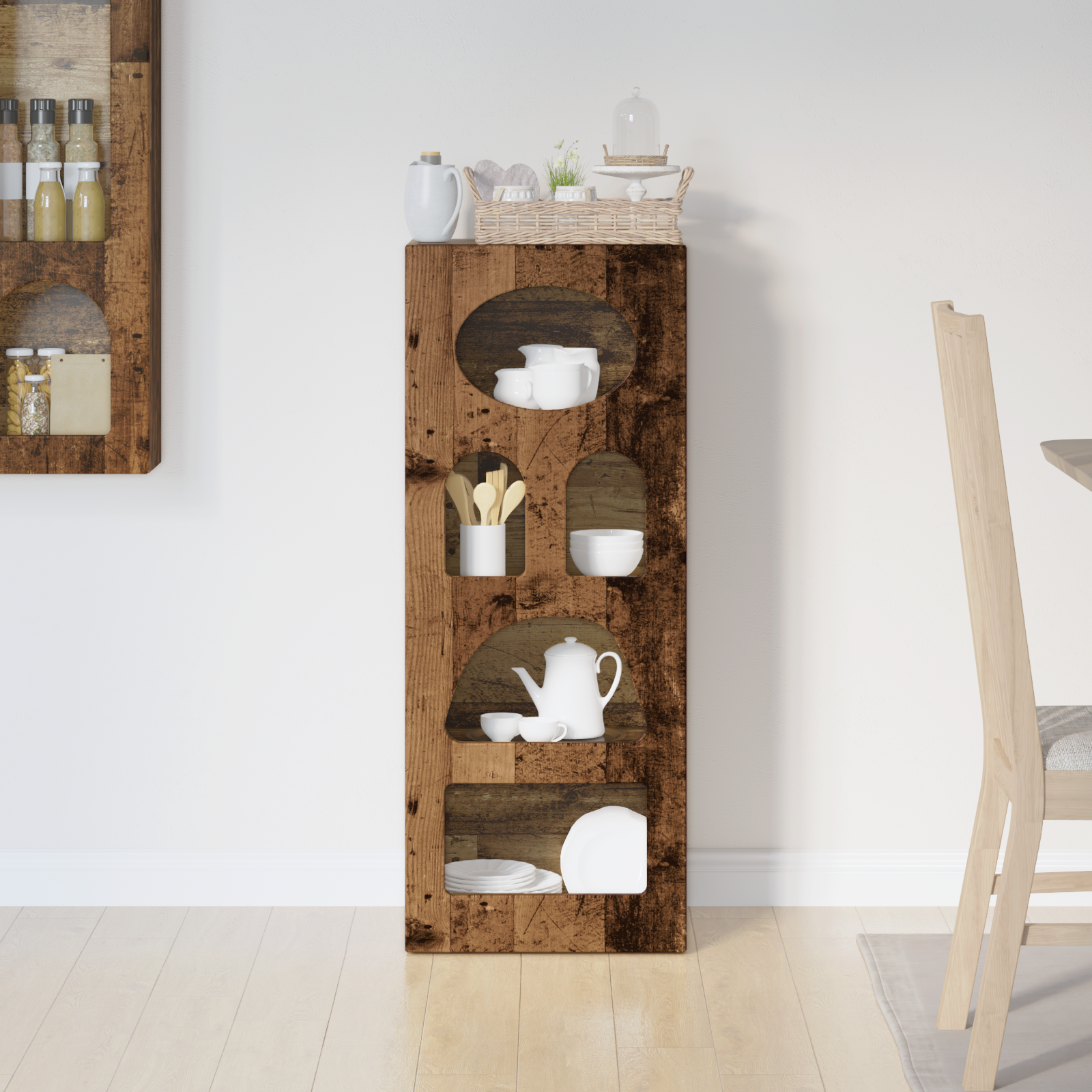 Sideboard Gammelt træ 40 x 35 x 100,5 cm Konstrueret træ