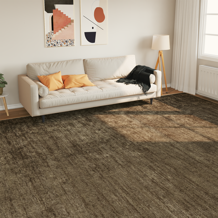 Tæppe Runner MARSA Skovgrøn 300 x 400 cm Polyester og PVC