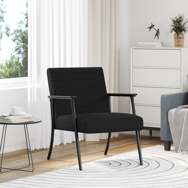 lænestol Sort 59 x 75 x 78 cm Stof
