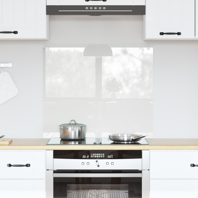 Køkkenbacksplash Transparent 70 x 60 cm hærdet glas