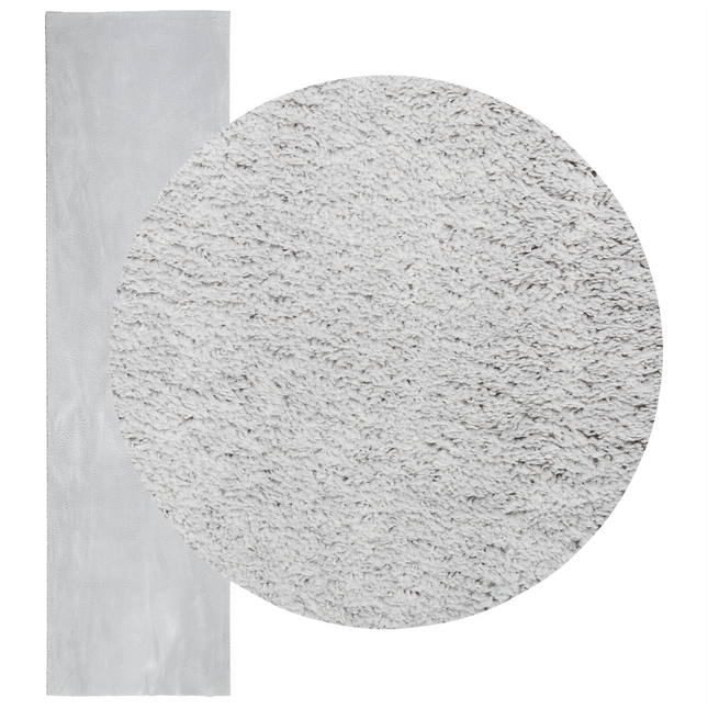 Medium luv blød og vaskbar tæppe HUARTE Grå 400 x 80 cm