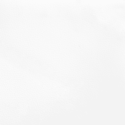 kontinentalseng 160x200 cm kunstlæder hvid