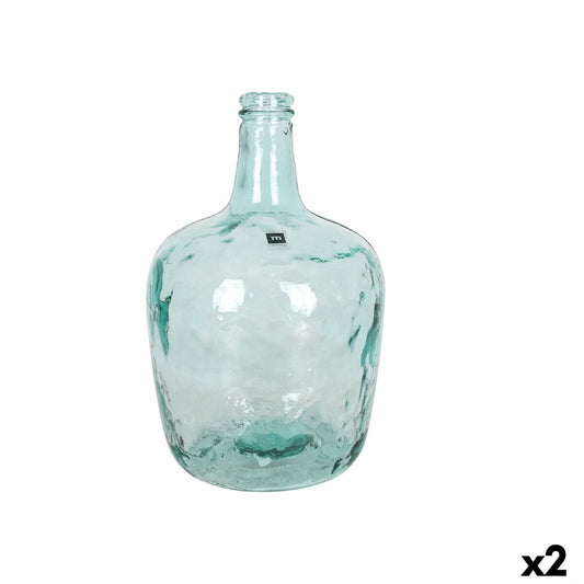 Dekorativ beholder La Mediterránea Apple Glas Ø 23 x 36,8 cm - 2STK.