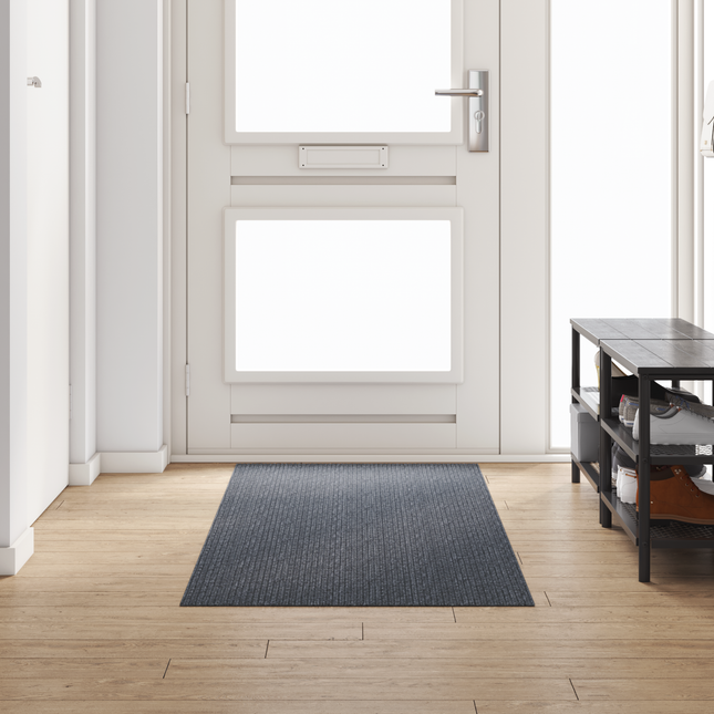 Tæppe Runner Grå 80 x 250 cm Stof