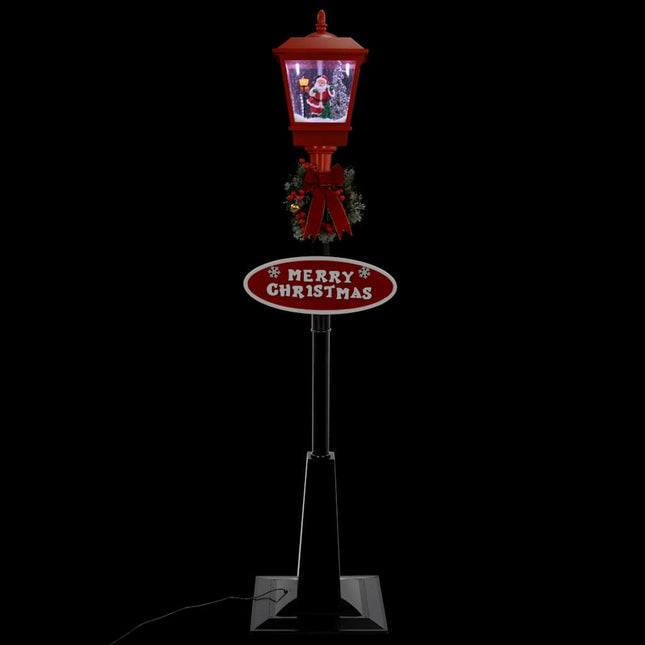 julegadelampe med julemand 180 cm LED