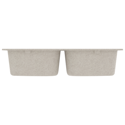 Køkkenvask Kvarts og harpiksen 76 x 48 x 30 cm Beige