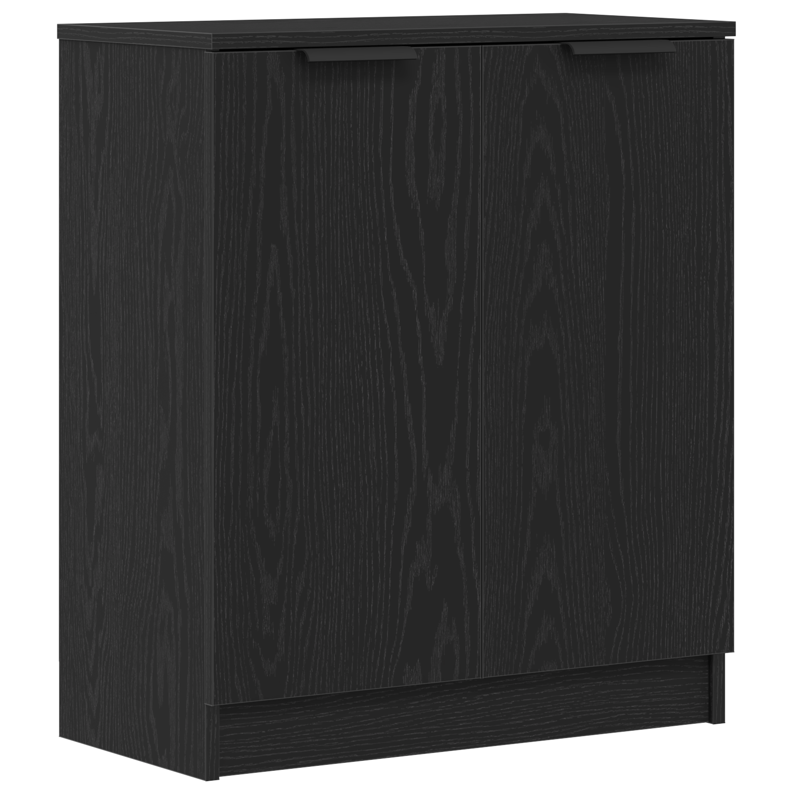 Sideboard 3 pcs Sort eg 180 x 30 x 70 cm Konstrueret træ