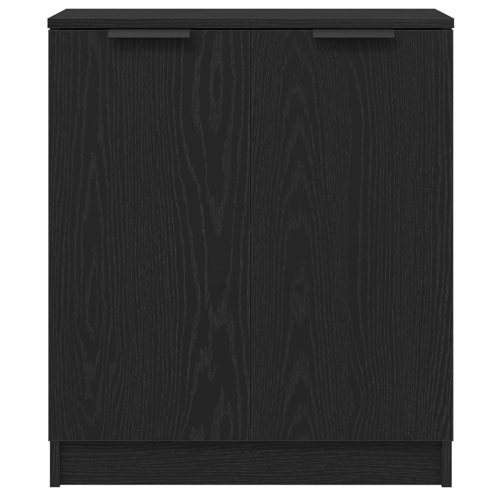 Sideboard 3 pcs Sort eg 180 x 30 x 70 cm Konstrueret træ
