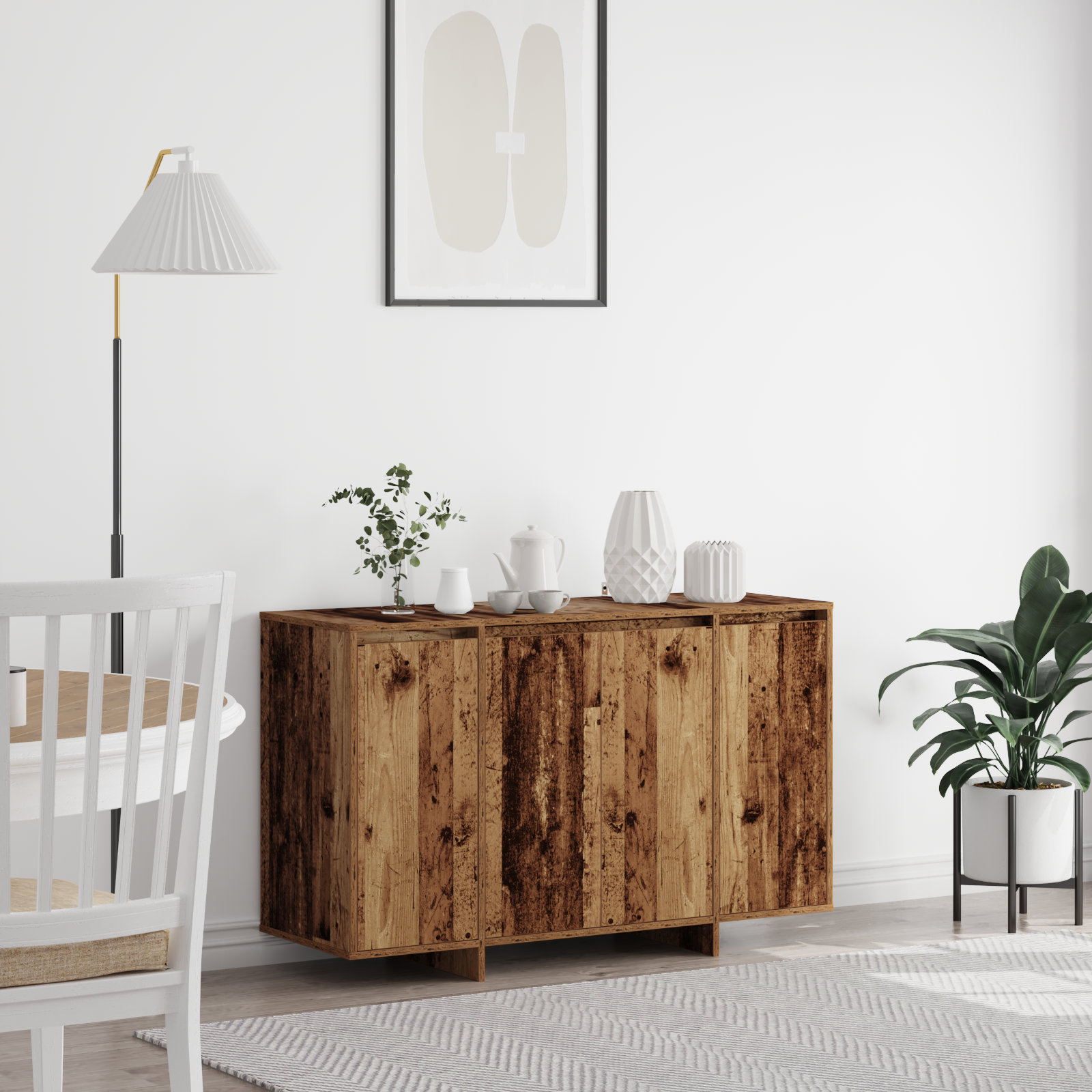 Sideboard Gammelt træ 120 x 41 x 75 cm Konstrueret træ