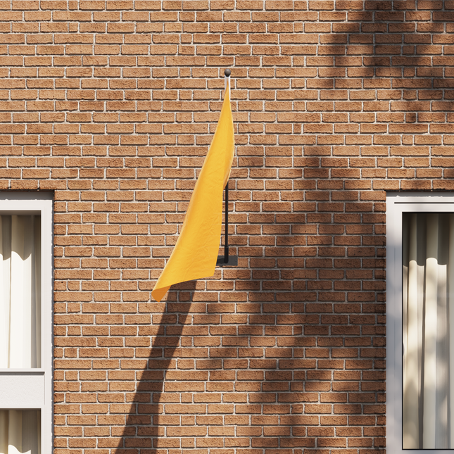 Flag Pol Holde Sort 13 x 6 x 0,2 cm Stål