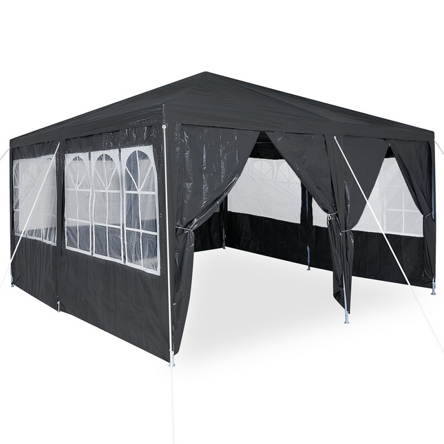 Party Tent Antracit 400 x 400 x 266 cm Polyethylen