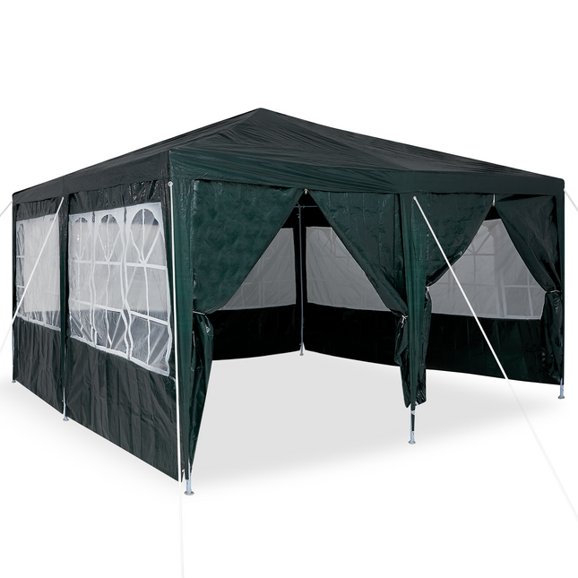 Party Tent Grøn 400 x 400 x 266 cm Polyethylen