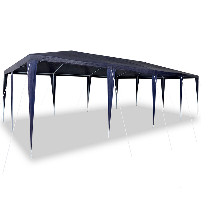 Party Tent Blå 800 x 400 x 266 cm Polyethylen og stål