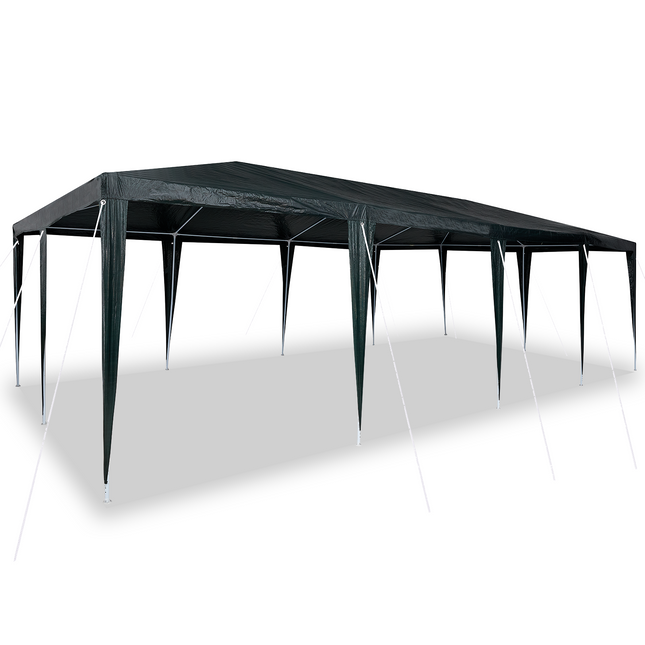 Party Tent Grøn 800 x 400 x 266 cm Polyethylen og stål