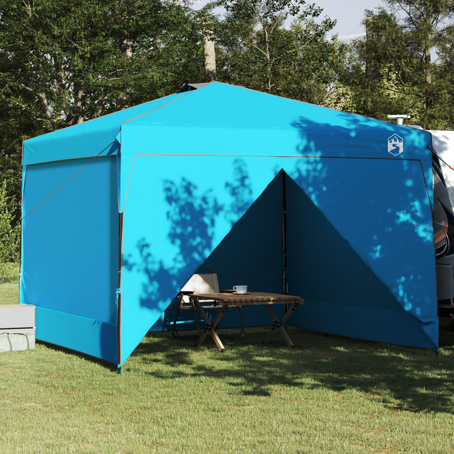 Canopy Tent Blå 290 x 290 x 251 cm Stof