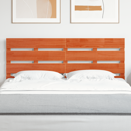 Hovedgærde Brun 140,5 x 3 x 80 cm Massiv fyrretræ