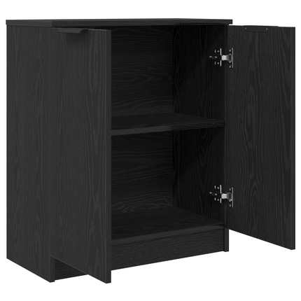 Sideboard Sort eg 60 x 30 x 70 cm Konstrueret træ