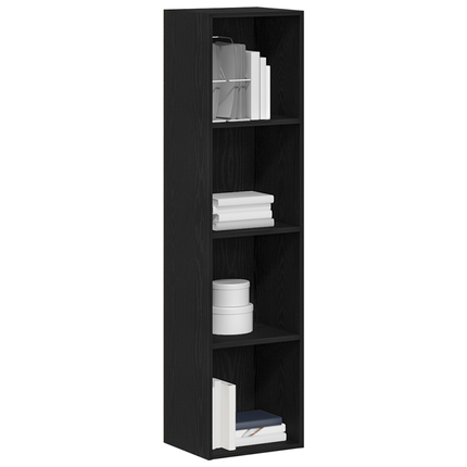 | Bogskab | Sort eg 36 x 30 x 143 cm Konstrueret træ