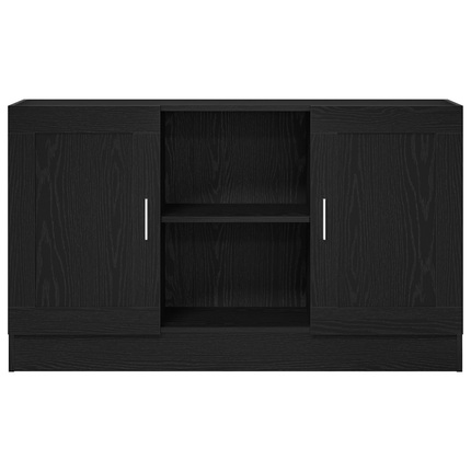 Sideboard Sort eg 120 x 30,5 x 70 cm Konstrueret træ