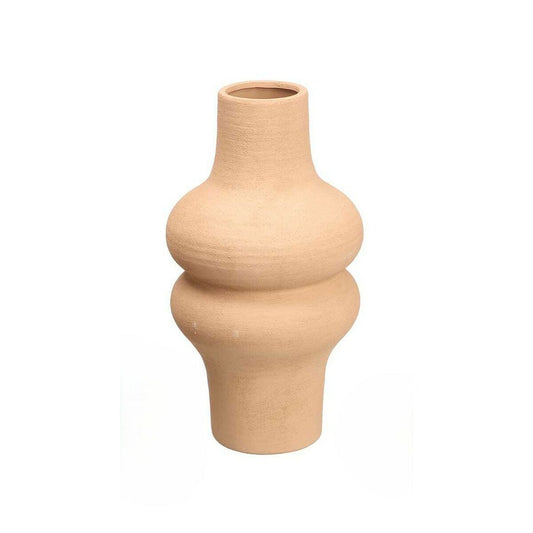 Vase keramik brun
